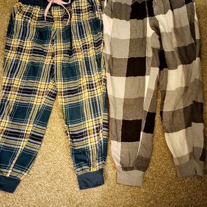2 pair of pajama pants